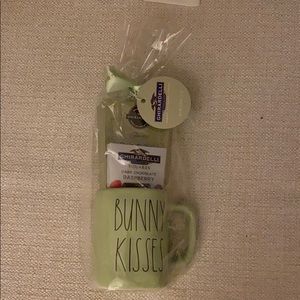 Rae Dunn Easter mug "Bunny Kisses"